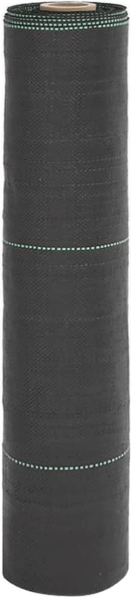 vidaXL - Worteldoek - 0,5x10 - m - polypropeen - zwart