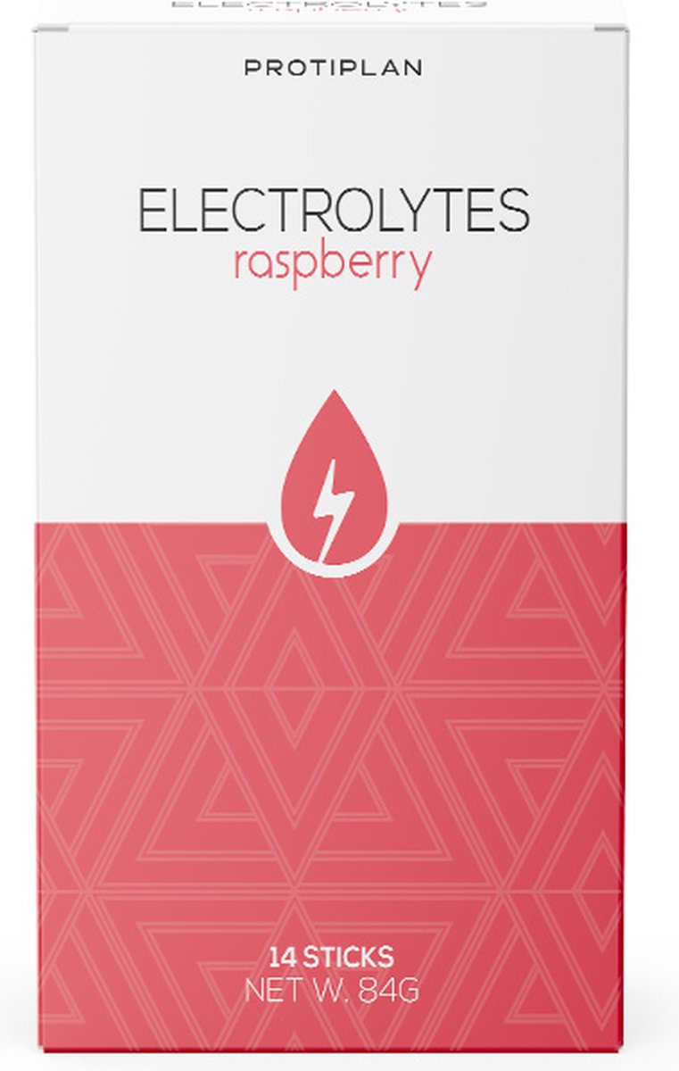 Goedkoopste Protiplan | Elektrolyten | Raspberry | 14 Sticks | 1 x 84 gram
