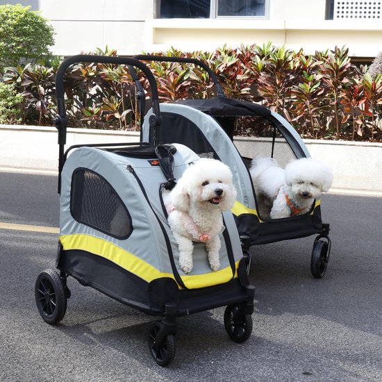 OHMG Opvouwbare kinderwagen voor honden, katten, buggy