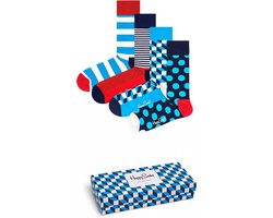 Happy Socks Happy Socks Filled Optic Gift Box (4-pack) - unisex sokken - unisex sokken - Unisex - Maat: 36 - 40