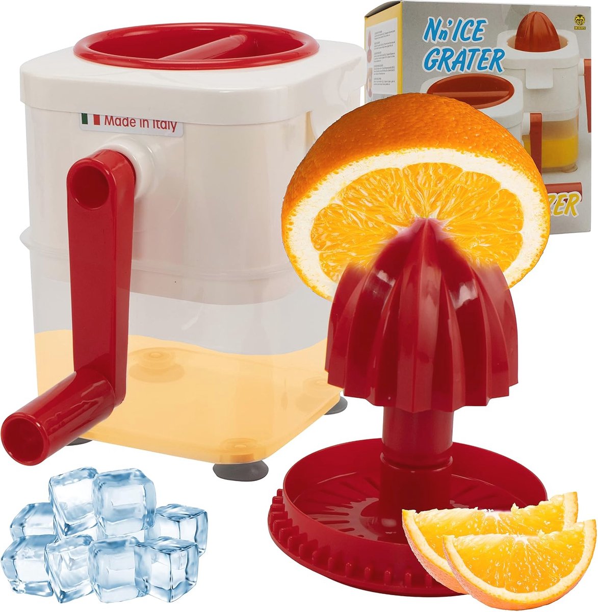 IJs Crusher en Citruspers voor Granitas en Cocktails - Ideaal voor de Thuiskeuken