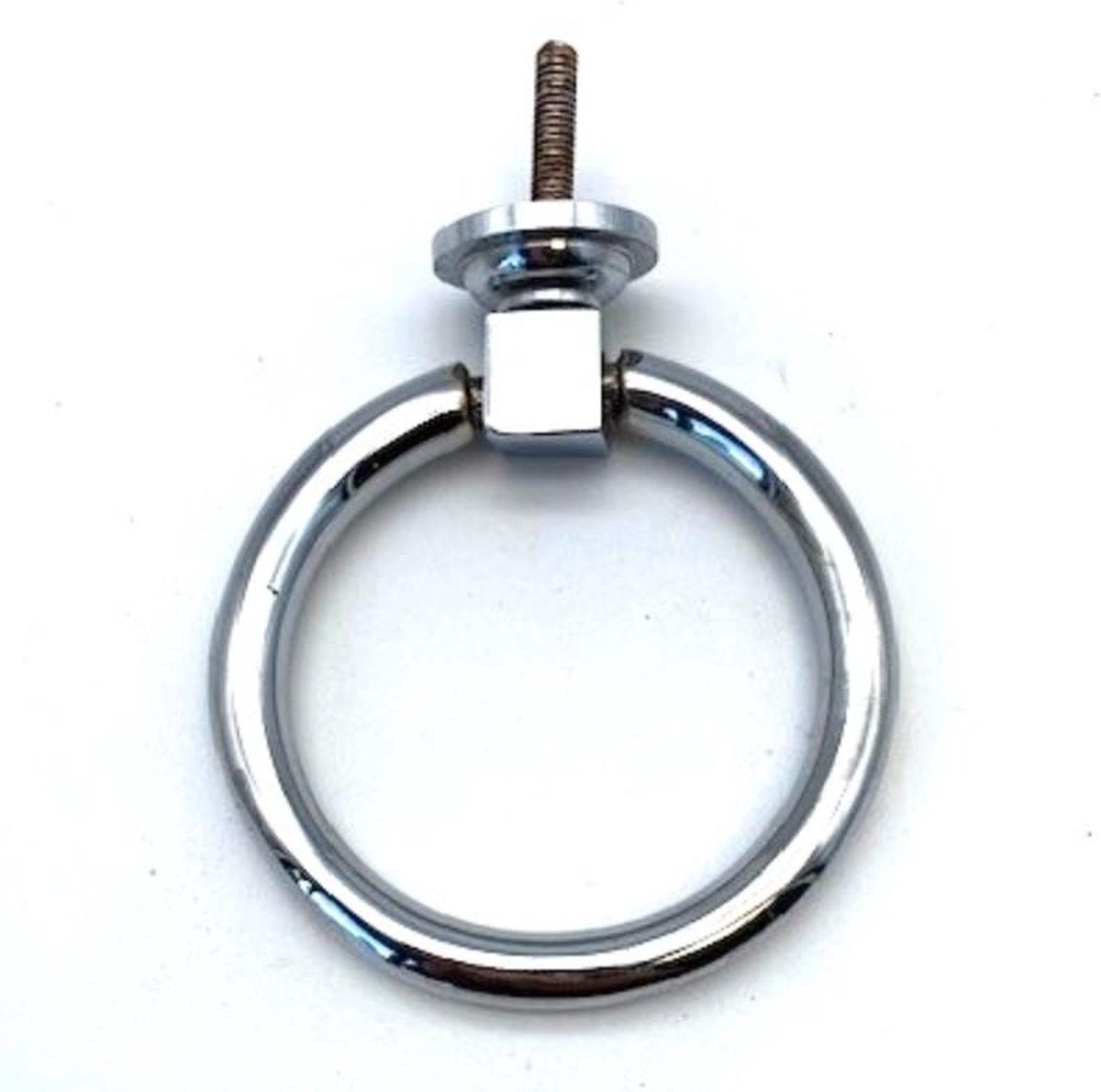 Ringgreep voor stoel zilver 90mm