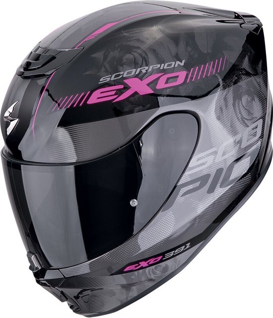 Scorpion Exo-391 Ava Black-Pink - Integraalhelm - Maat S - Motorhelm - ECE 22-06 gekeurd
