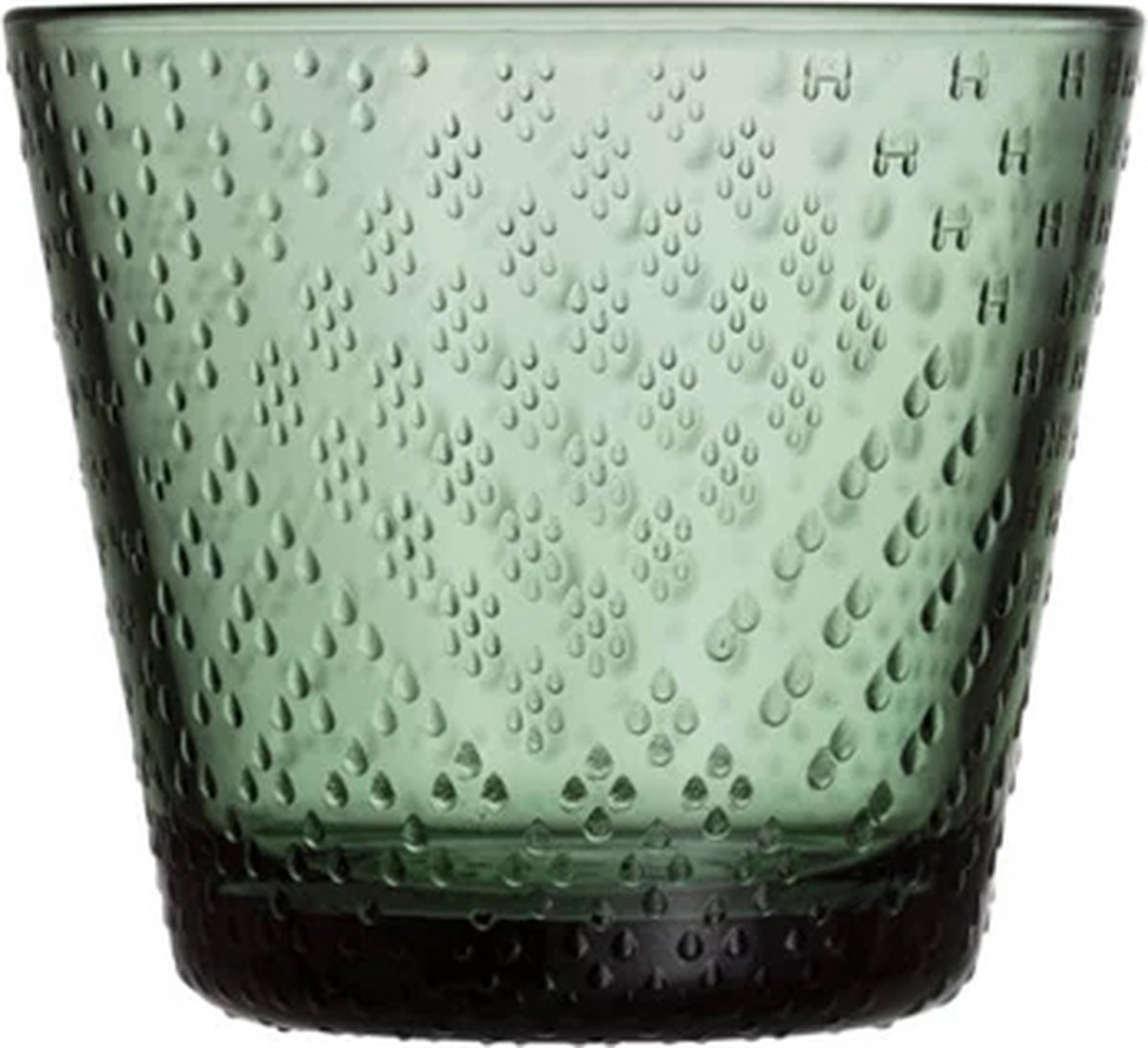 Iittala Oiva Toikka Tundra glas 29cl set van 2 pine green