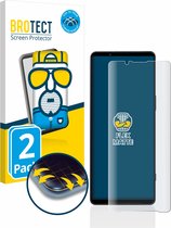 BROTECT - Protecteur d'écran pour Sony Xperia 1 V - Film de protection mat couverture complète (2 pièces)