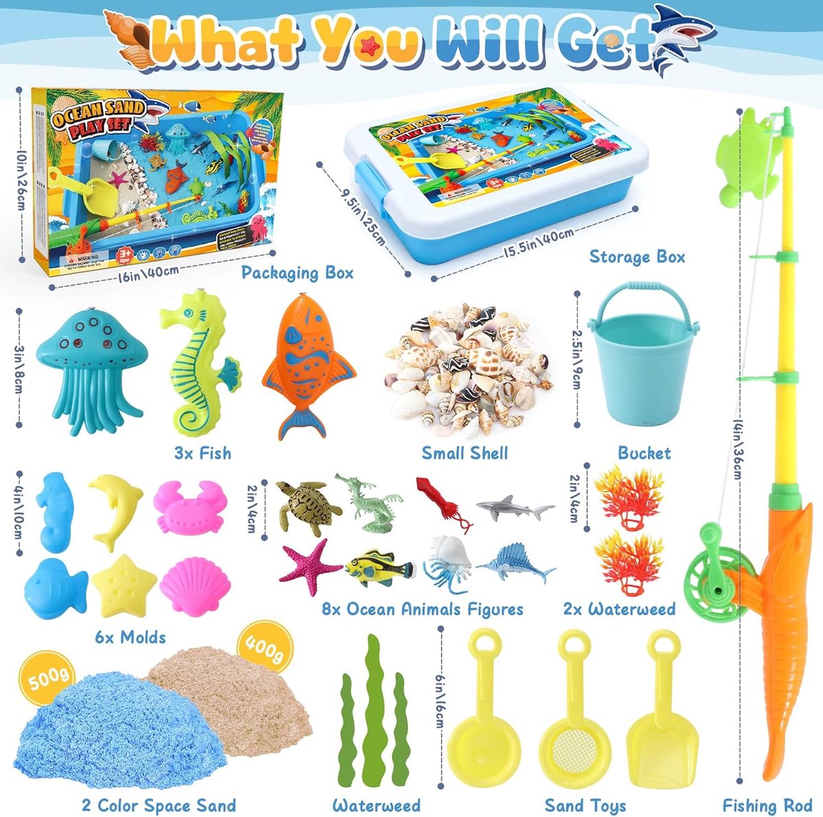 Equivera Kinetisch Zand - Kinetisch Zand voor Binnen - Kinetisch Zand Speelgoed - Cadeau voor Kinderen - Magisch Zand