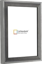 Cadre Photo - Design Vénitien - Grijs Platina et Argent - Format Photo 40x60 - ACRYLITE® Antireflet - Art.no. 10107943140603