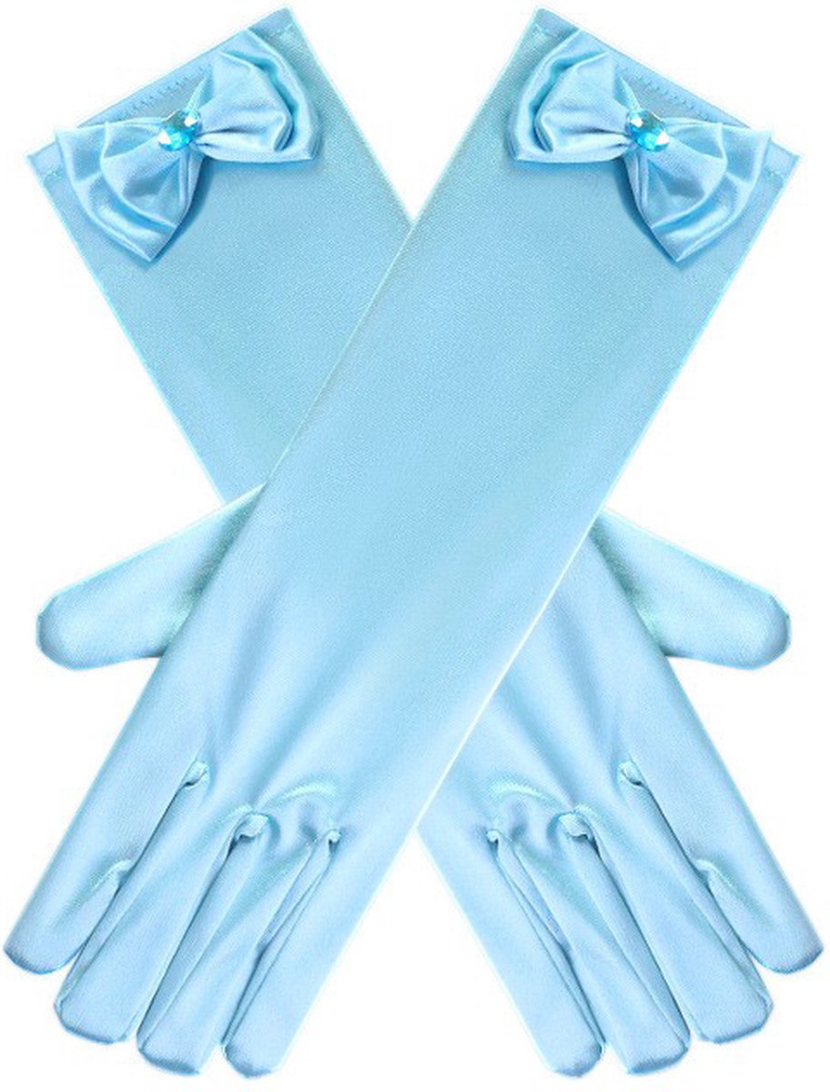 Joya Kids® Inside Verkleedjurk Joy | Binnenste en buiten Verkleedset Plezier | Verkleden Meisje Binnenste | Carnvalskleding Halloween Meisjes | Verkleed Jurk Groen | Met Accessoiresset en Blauwe Pruik | Maat 110 — afbeelding 13