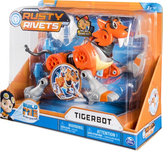 Rusty Rivets Tigerbot met Figuur en Geluid | bol