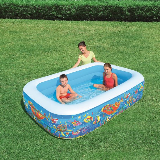 Bestway Family Bath Rectangle Seaworld 229