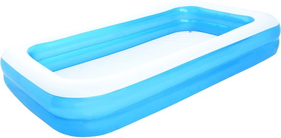 Piscine familiale Bestway 54150 - piscine gonflable - 305 x 183 x 46 cm - parois latérales extra larges - 3+