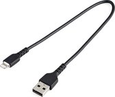 Bol.com USB to Lightning Cable Startech RUSBLTMM30CMB USB A Black aanbieding
