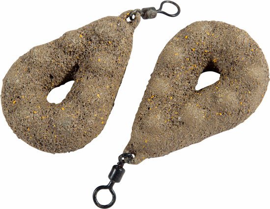 Plombs Inline Gripper 113g - Lot De 20 (10 Marron, 10 Vert Camo)