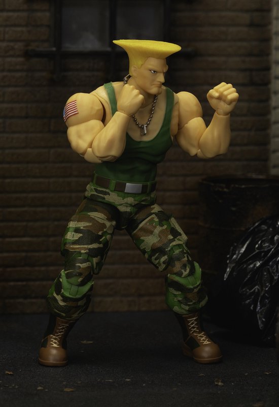 Jada Toys Ultra Street Fighter II: The Final Challengers Action Figure 1/12 Guile 15 cm Action Figuur