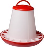 Silo d'alimentation en plastique Olba - 3 kg - Rouge