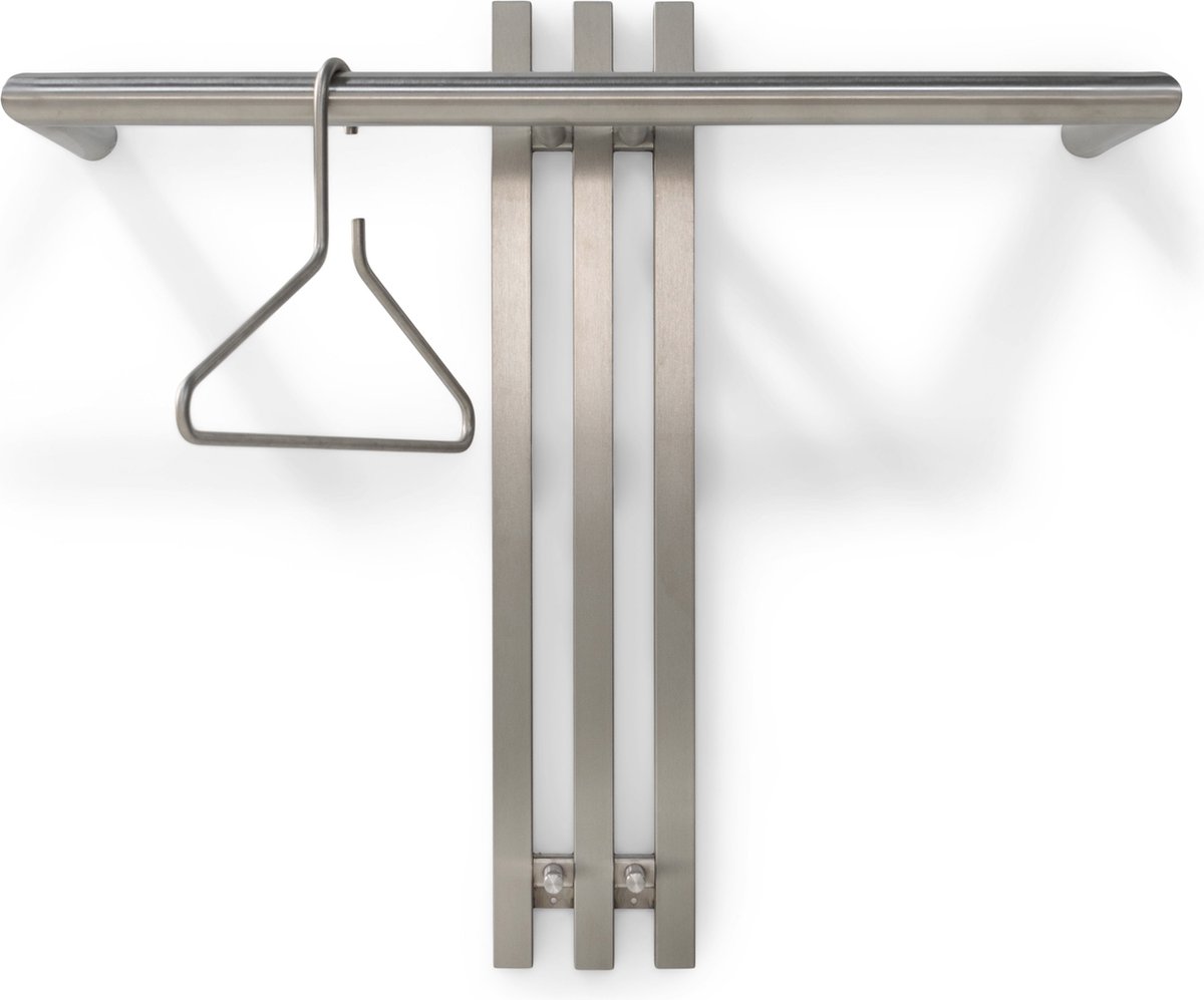 Spinder Design kapstok Senza 1 - RVS - 2 haken