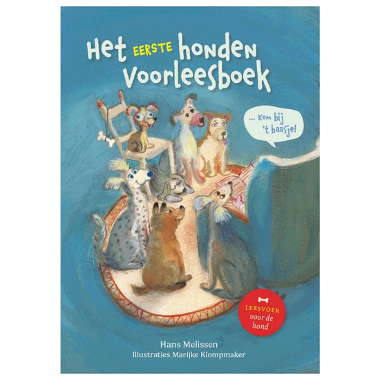 Voorleesboek voor honden 1 - Kom bij 't baasje - cover
