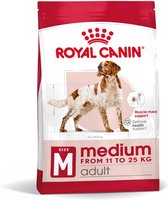 Bol.com Royal Canin Medium Adult - Hondenvoer - 10 kg aanbieding