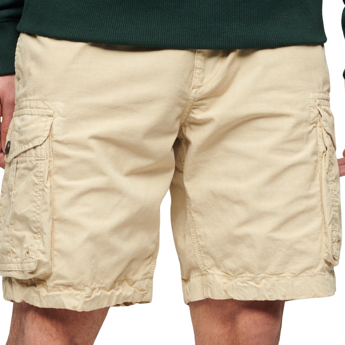 Superdry Parachute Light Short Heren Beige