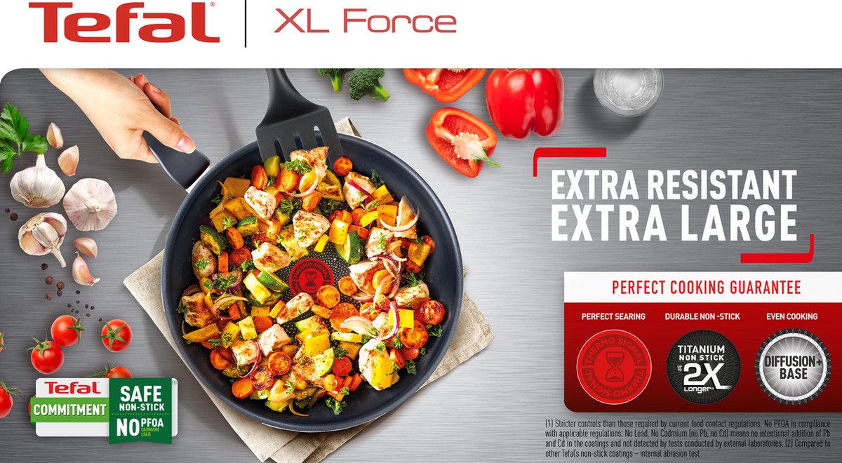 Tefal Tefal XL Force Wokpan - afbeelding 2