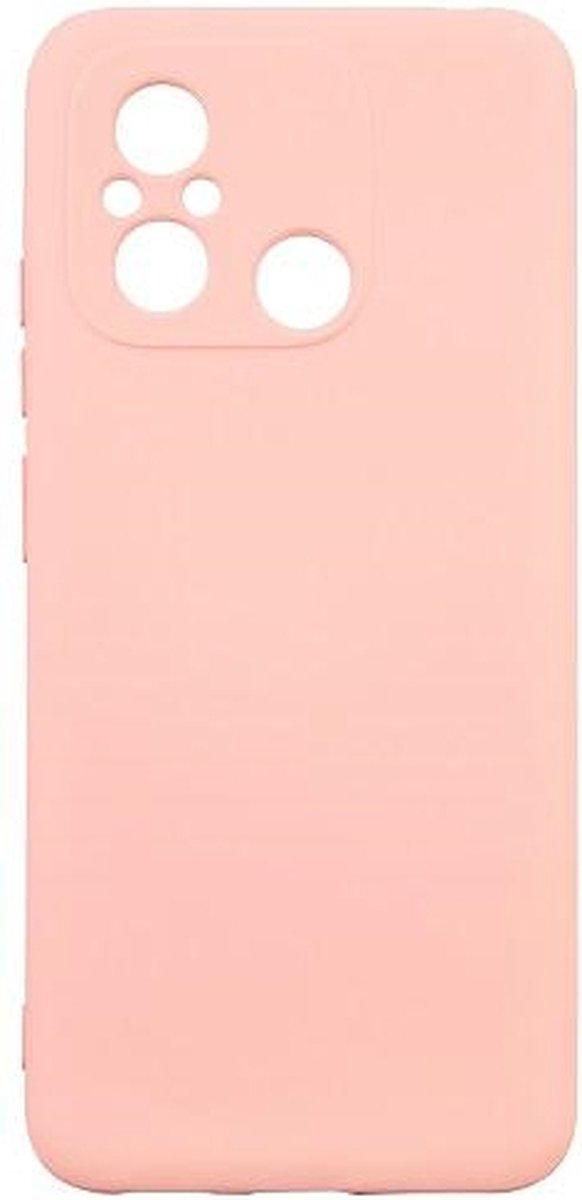 Beline Siliconen Hoesje Xiaomi 12C roze-goud/roségoud