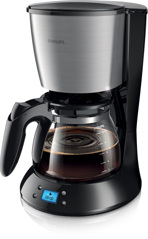 Philips Koffiezetapparaat HD7751/00 - Geïntegreerde molen - LCD-display - 2 tot 10 kopjes