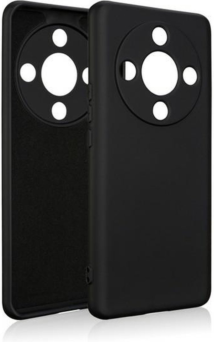 Beline siliconen hoesje voor Honor Magic6 Lite zwart/zwart