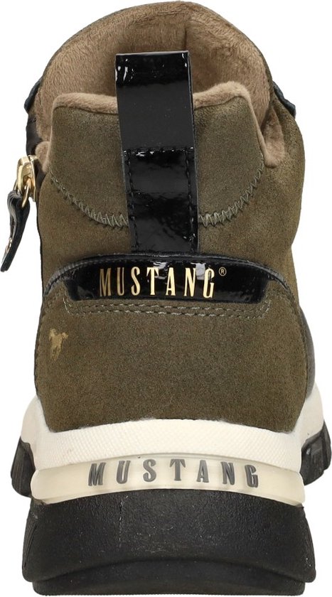 Mustang Baskets pour femmes High Baskets pour femmes hautes - vert - Taille 37