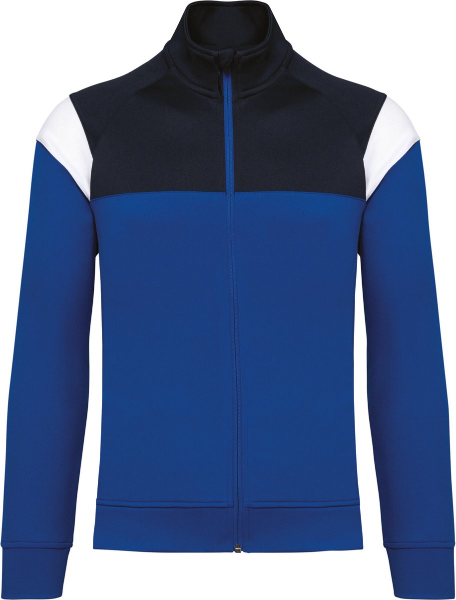 PROACT® Uniseks trainingsjasje met rits PA390 Dark Royal Marineblauw