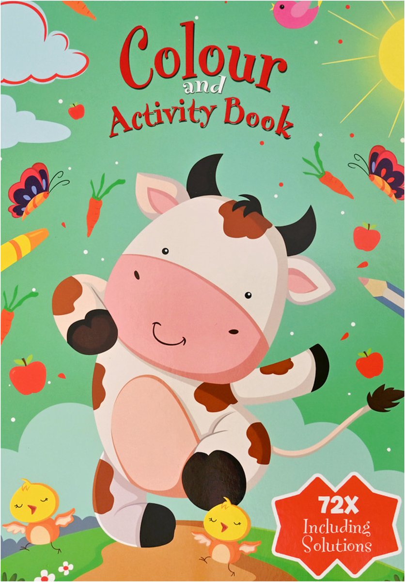 Kleur en activiteitenboek Boerderij
