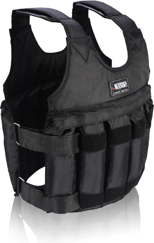 Gilet Lesté Réglable, 50 kg, Gilet Vide Sans Plaque d'acier Gilet avec Gilet Lesté Réglable, 50 kg, Gilet Vide Sans Plaque d'acier Gilet avec