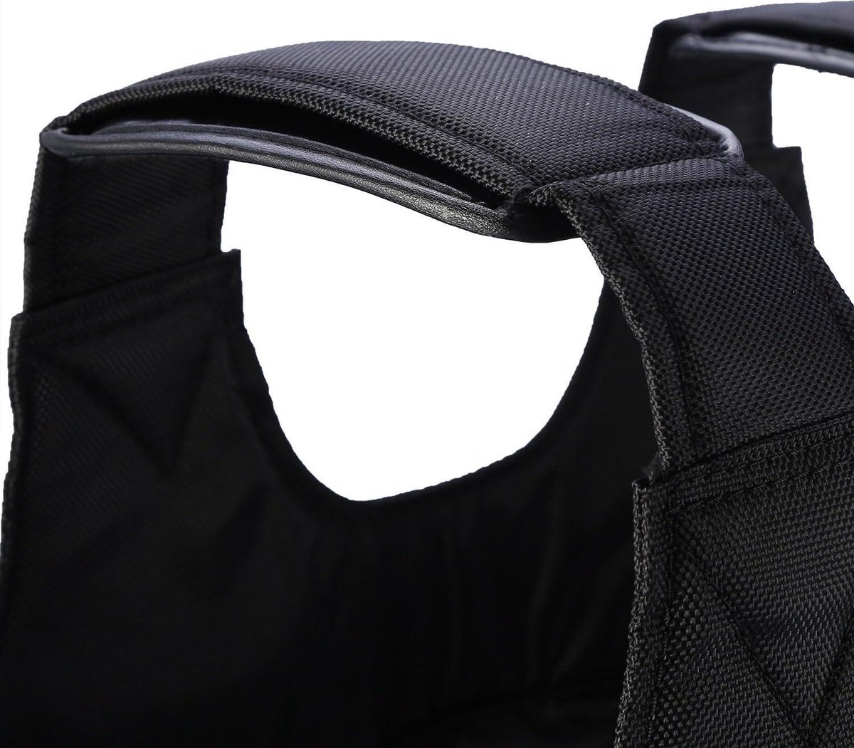 Verzwaringsvest, zwaar, zandjas, verstelbaar, verzwaarde kleding voor mannen en vrouwen, voor gewichten, training, krachttraining, training, boksen, maximale belasting 50 kg, gewicht niet inbegrepen