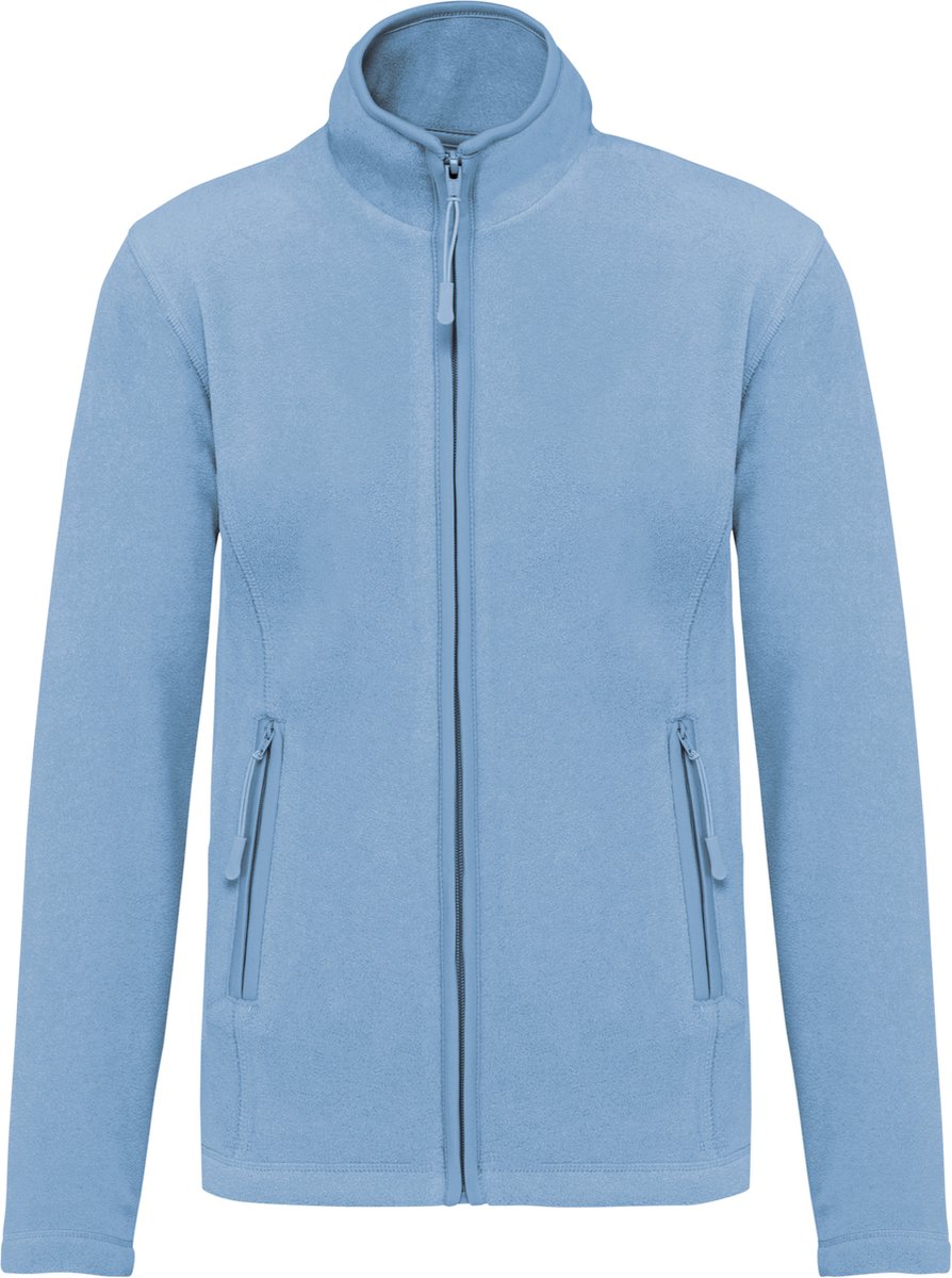 Kariban Microfleece met rits dames K907 sky Blauw
