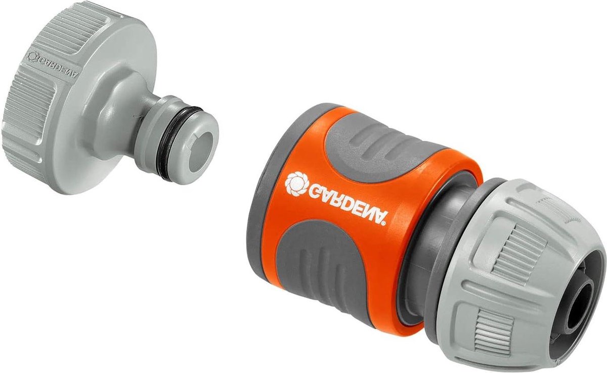 Waterdief Slangkoppeling voor 13 mm Slangen - Aansluitset voor Pompen met G 1" buitendraad - 1752-20 Waterdief