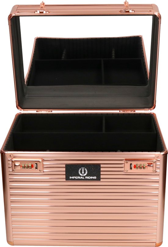 RelaxPets - Imperial Riding - Grooming Box Shiny Classic - Rosegold