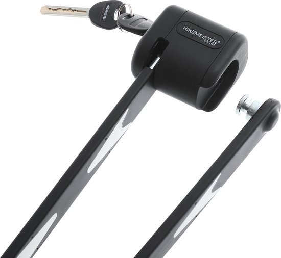 Hikemeister ® Vouwslot ART 2 - 95cm Fietsslot / Fatbike / Fietsslot / Ebike / Mountainbike slot / Racefiets slot / BMX slot met bevestiging van Hikemeister — afbeelding 3