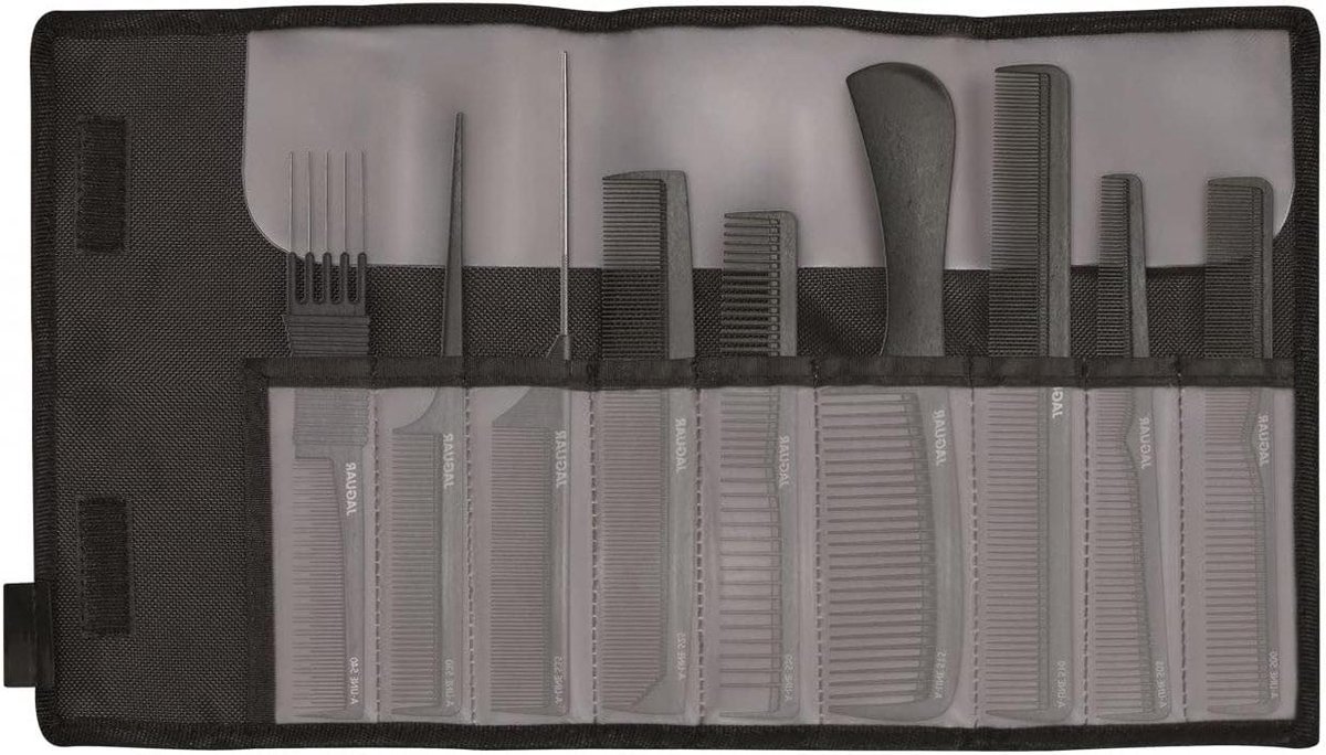 Kammenset - A-Line Carbon Edition met extra zachte borstelharen