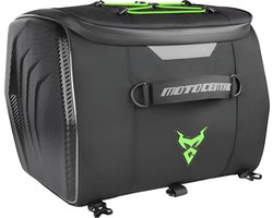CarryQuest® - Motor Rugzak - Zadeltas Motor - Waterdichte Motorhelm Tas - Motorrugzak - 25L Capaciteit + Reflecterende Strips - Duurzaam 1200D Materiaal - Groen
