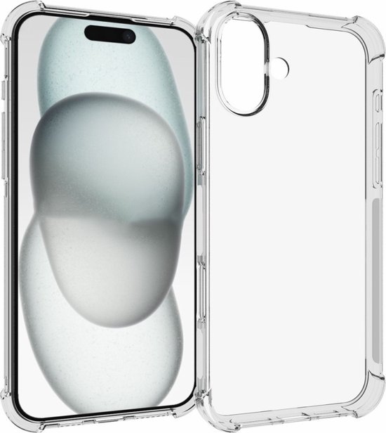 iPhone 16 Plus hoesje transparant T...