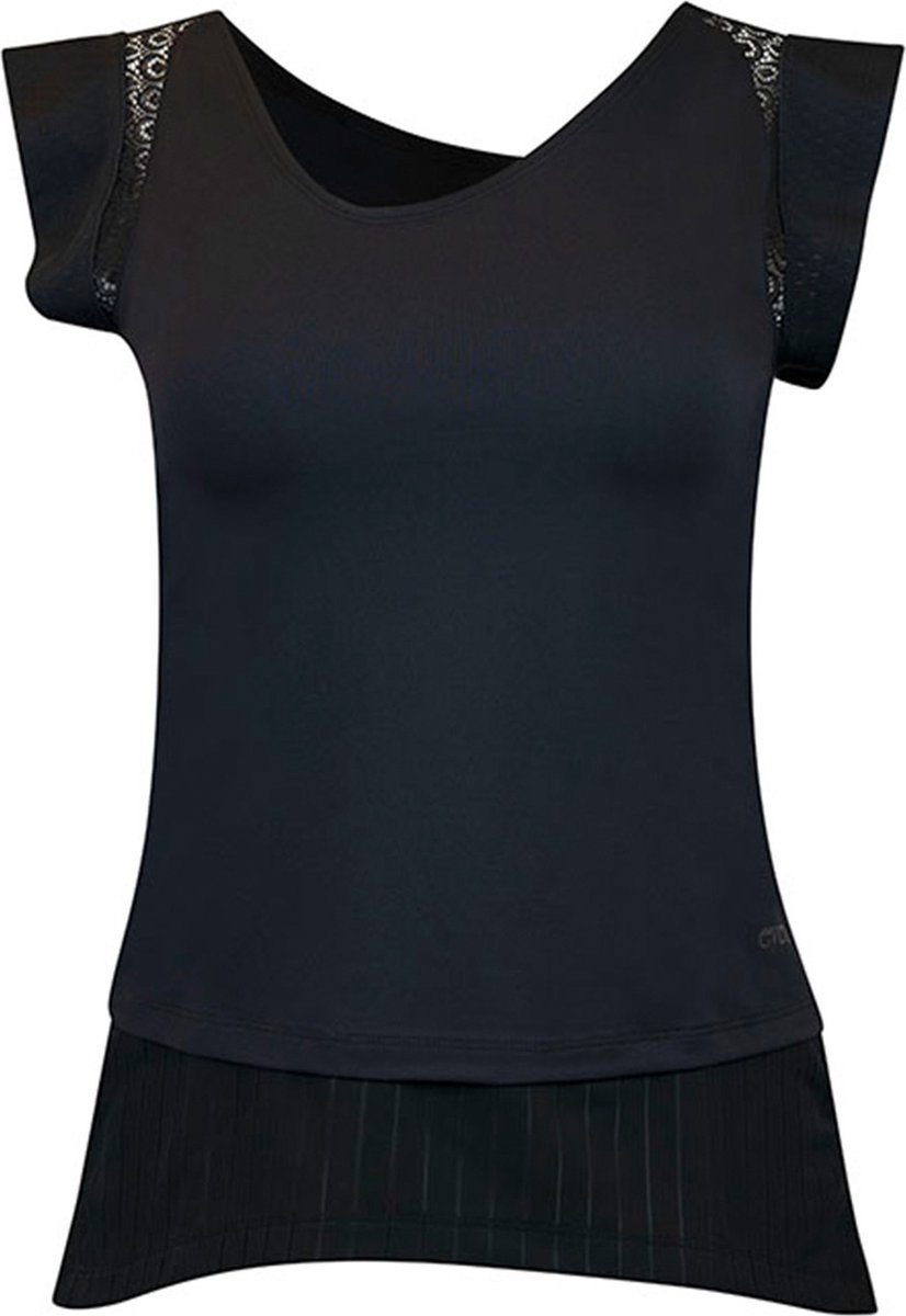 Evou Sportshirt Kari - Black Edition - maat L