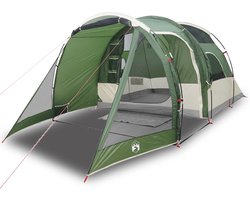 vidaXL - Tunneltent - 4-persoons - waterdicht - groen