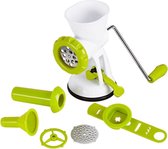 Bol.com Handmatige vleesmolen - stabiele zuigvoet - duurzaam roestvrij staal Gehaktmolen aanbieding