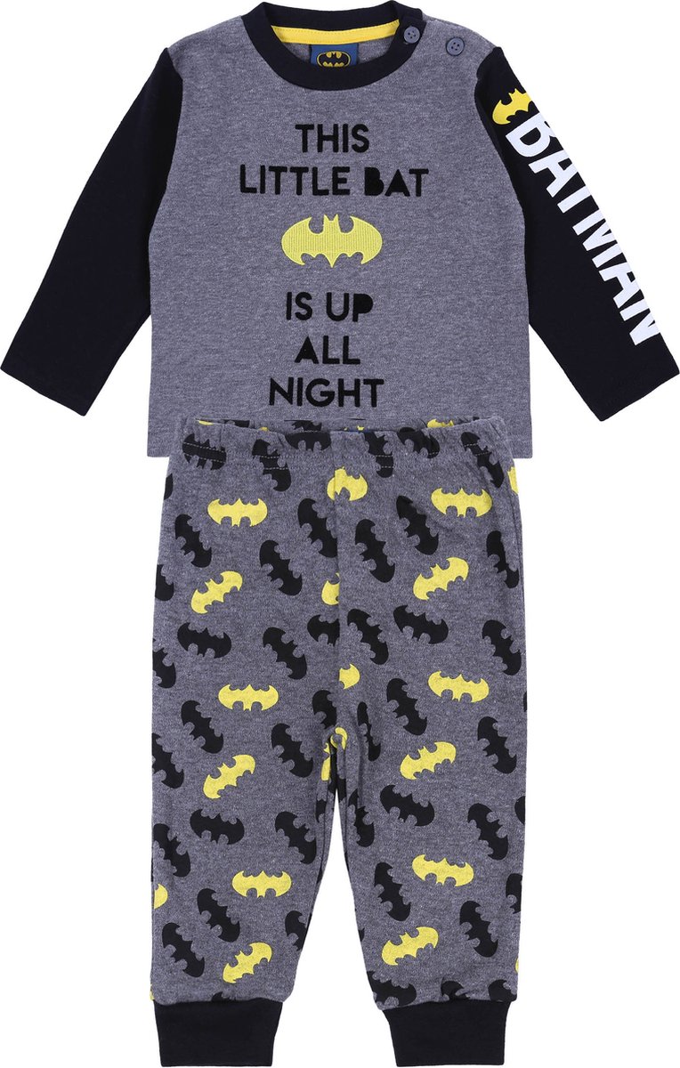 Grijze pyjama BATMAN DC Comics