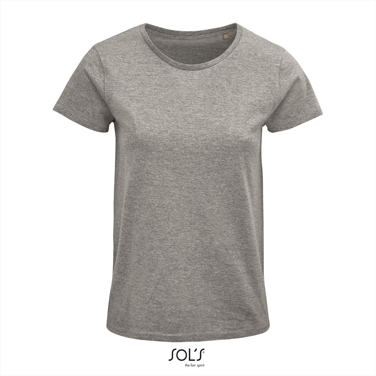 SOL'S Women´s Crusader T-Shirt L03581 - Grey Melange - M