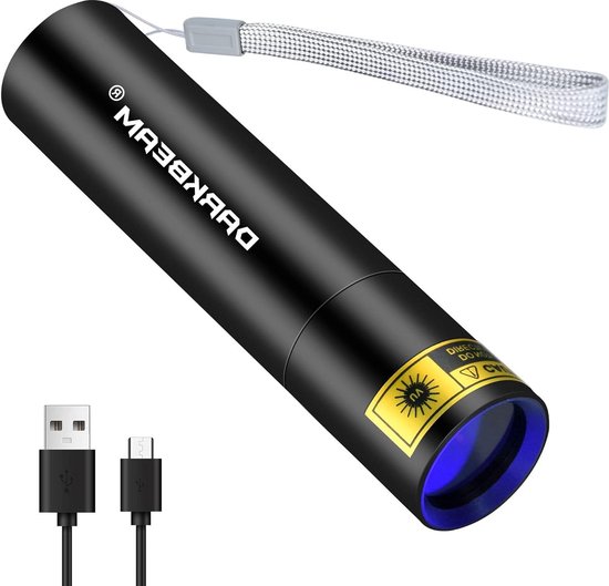 Premium UV Zaklamp - Black Light Inspectielamp - 51 LED