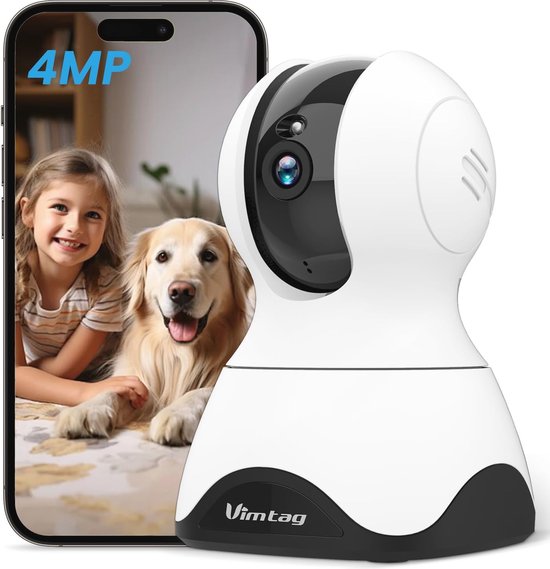 VIMTAG 2.5K Indoor Camera 5G & 2.4G WiFi-camera's voor