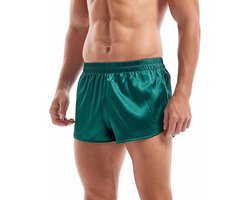 Sexy Heren Ondergoed Short – Glanzend Satijnachtig Comfort met Verleidelijke Look