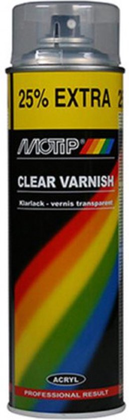 Bombe de peinture Motip pour Auto 500ml / M04009 Neuf