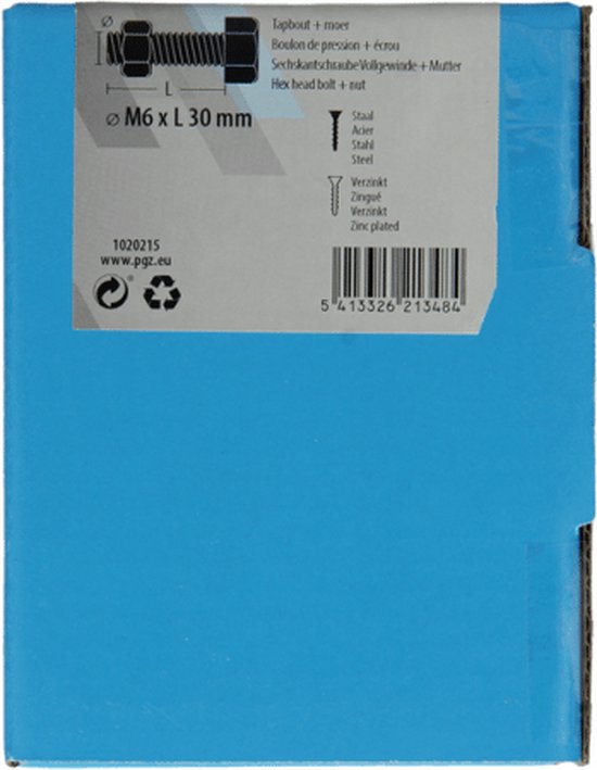 M6 x L30 HEX10 35 pièces.