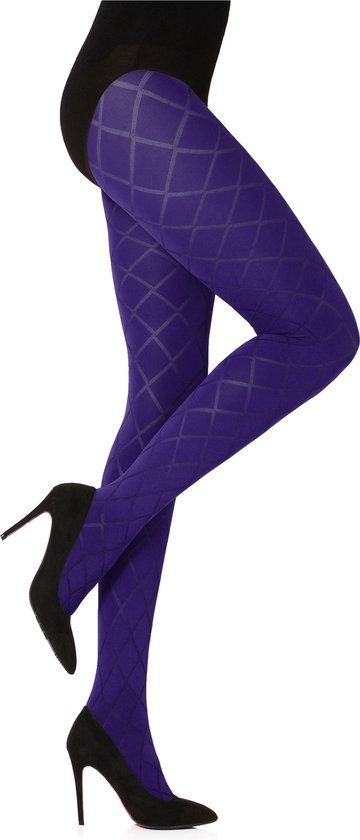 Merry Style MS-GB-328 Dames Panty - 60 DEN- 3D-technologie - Polyamide - Kobalt - XL